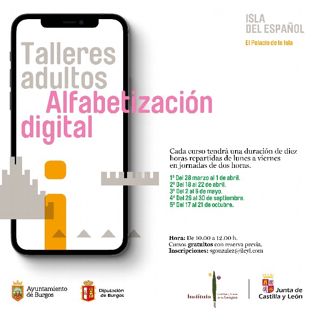 El ICYLL programa cursos con nociones básicas de alfabetización digital